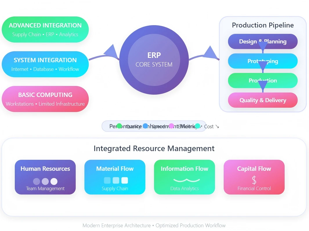 Enterprise Resource Planning And Production Optimization Enterprise Resource Planning And Production Optimization